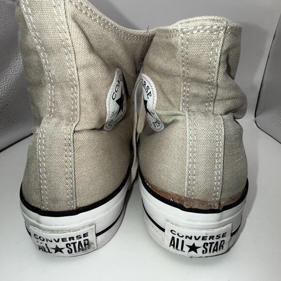 Size 10 - Women’s CONVERSE ALL STAR CT AS LIFT PLATFORM WOMEN'S A06139F Beige - Picture 4 of 10